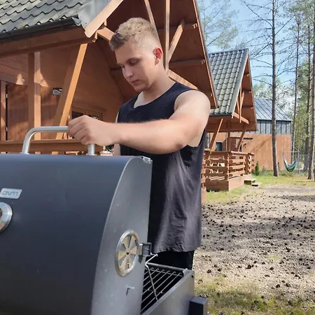 Chatki Na Kaszubach Ferienhaus Borsk